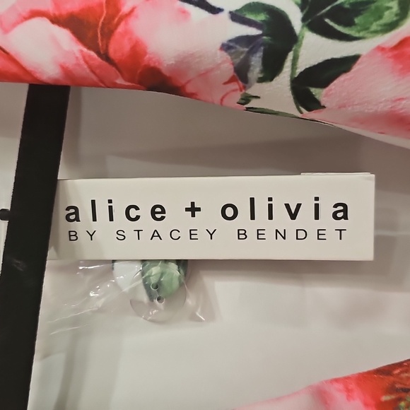 Alice + Olivia NWT Latoya Floral Long Sleeve Blazer Dress Size 2 - Picture 7 of 7